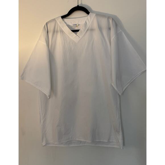 Jil Sander Cotton Cropped Cotton Poplin Shirt